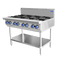 Cookrite 8 Burner Cook Top and Stand AT80G8B-F